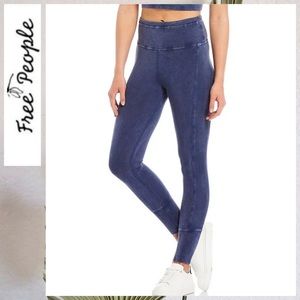NWT Free People High-Rise Ankle Hot Shot Leggings